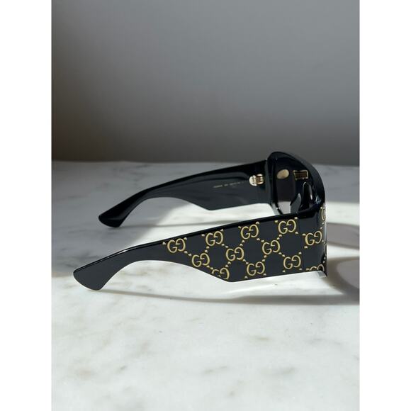 NEW Gucci GG0983S Logo Black Oversized Sunglasses $955 main image 11